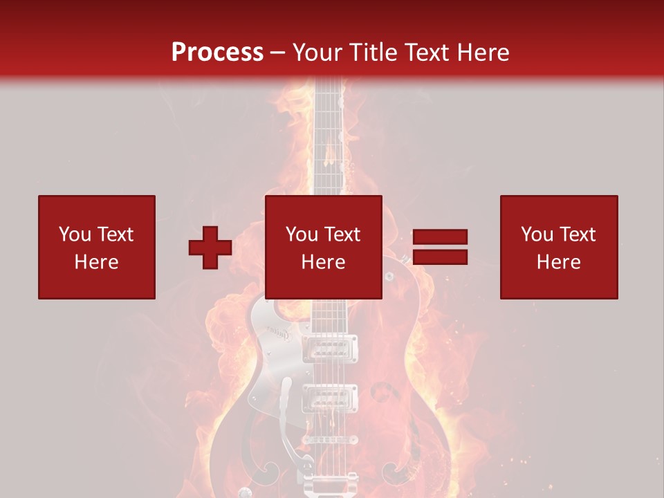 Audio Illustration Artistic PowerPoint Template