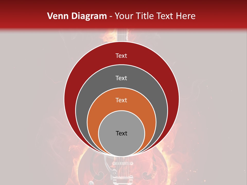 Audio Illustration Artistic PowerPoint Template