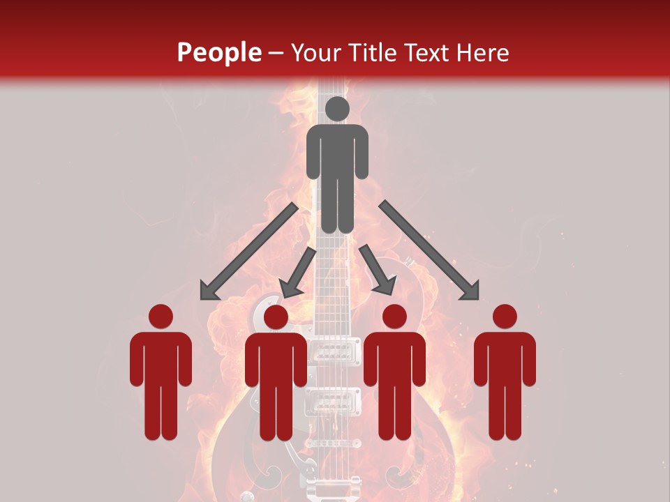 Audio Illustration Artistic PowerPoint Template