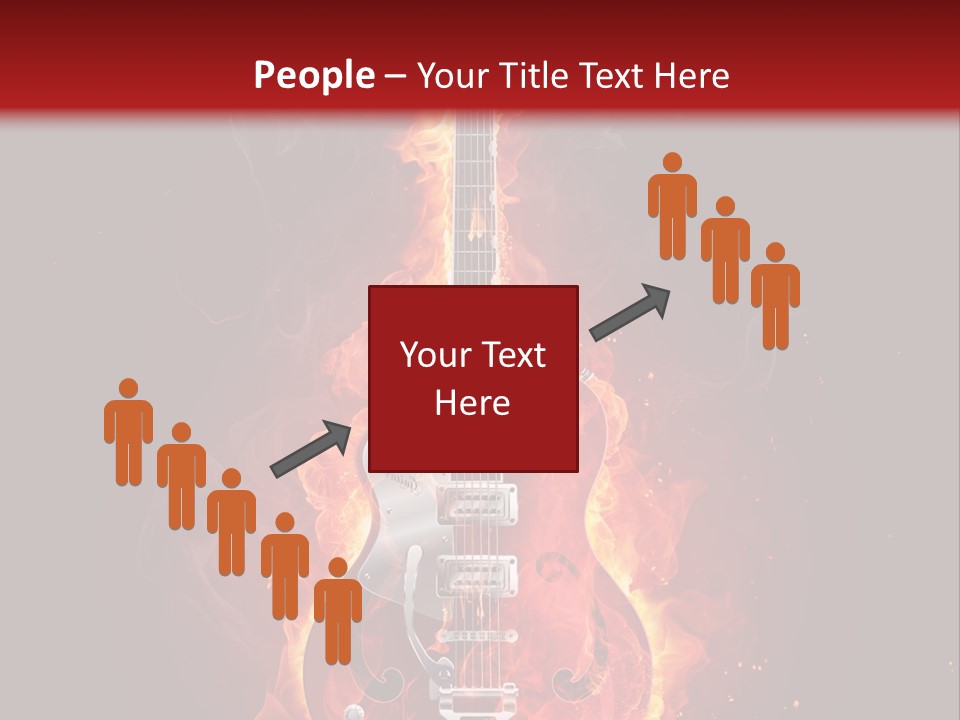 Audio Illustration Artistic PowerPoint Template