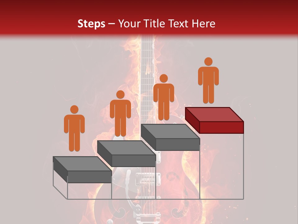 Audio Illustration Artistic PowerPoint Template