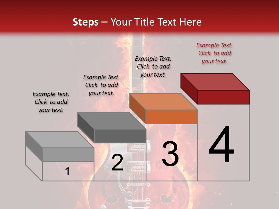 Audio Illustration Artistic PowerPoint Template