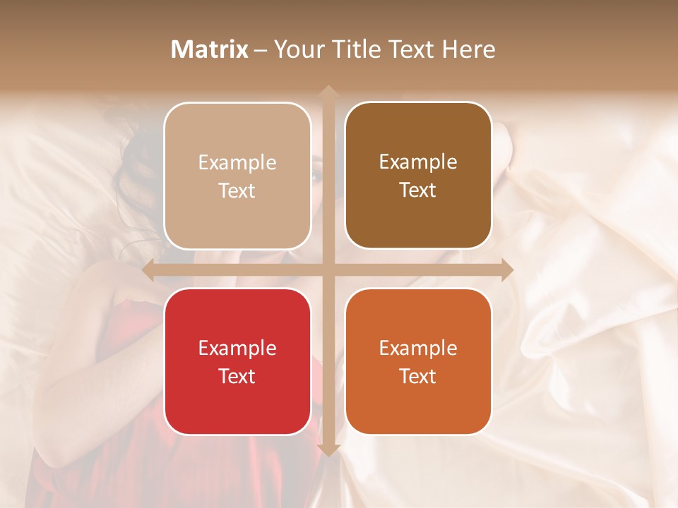 Lifestyle Wake Up Sleep PowerPoint Template