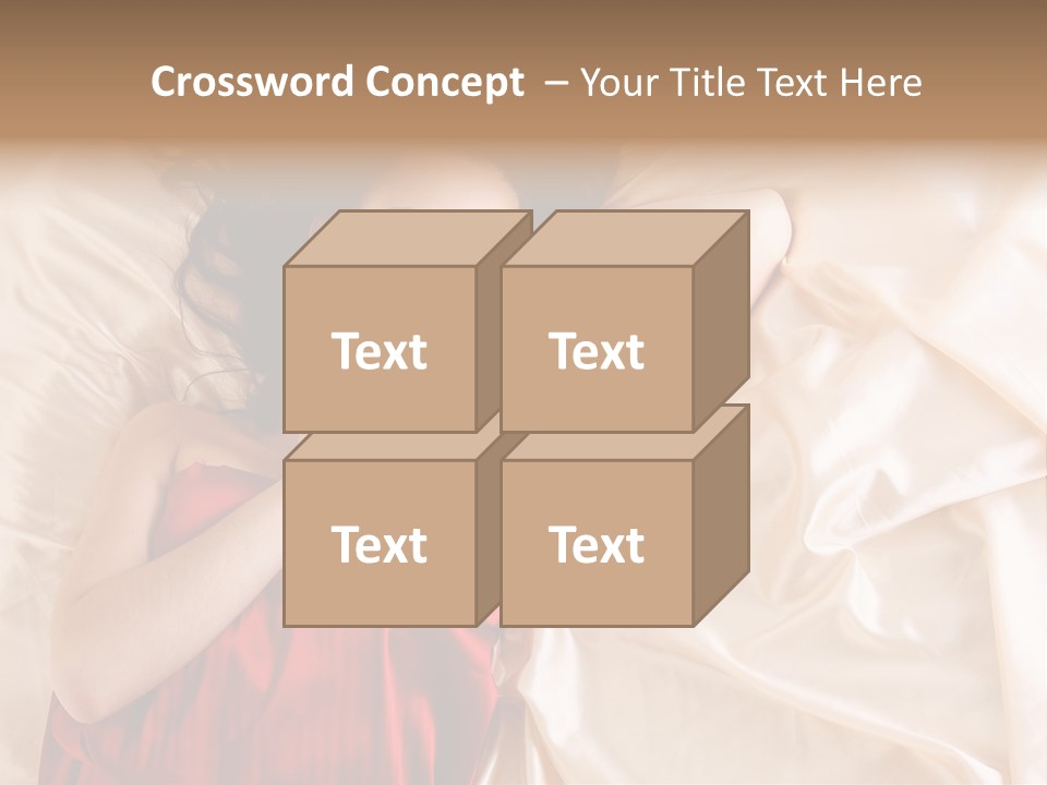Lifestyle Wake Up Sleep PowerPoint Template