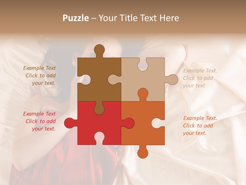 Lifestyle Wake Up Sleep PowerPoint Template