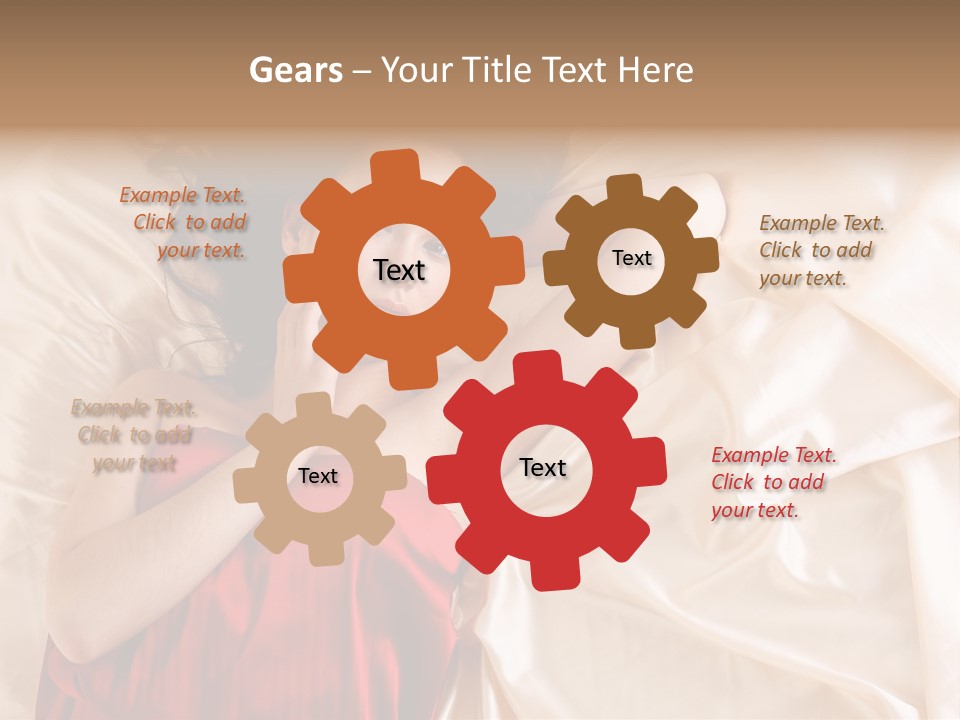 Lifestyle Wake Up Sleep PowerPoint Template