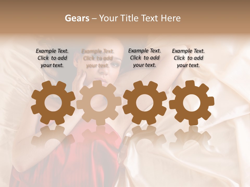 Lifestyle Wake Up Sleep PowerPoint Template