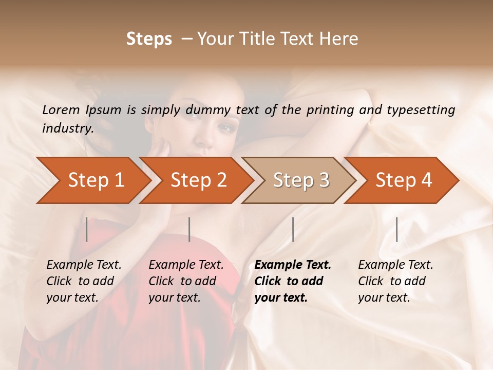 Lifestyle Wake Up Sleep PowerPoint Template