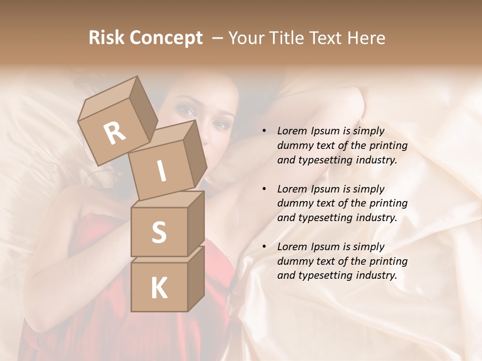 Lifestyle Wake Up Sleep PowerPoint Template