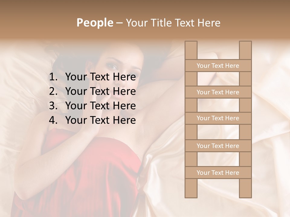 Lifestyle Wake Up Sleep PowerPoint Template