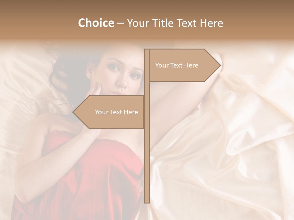 Lifestyle Wake Up Sleep PowerPoint Template