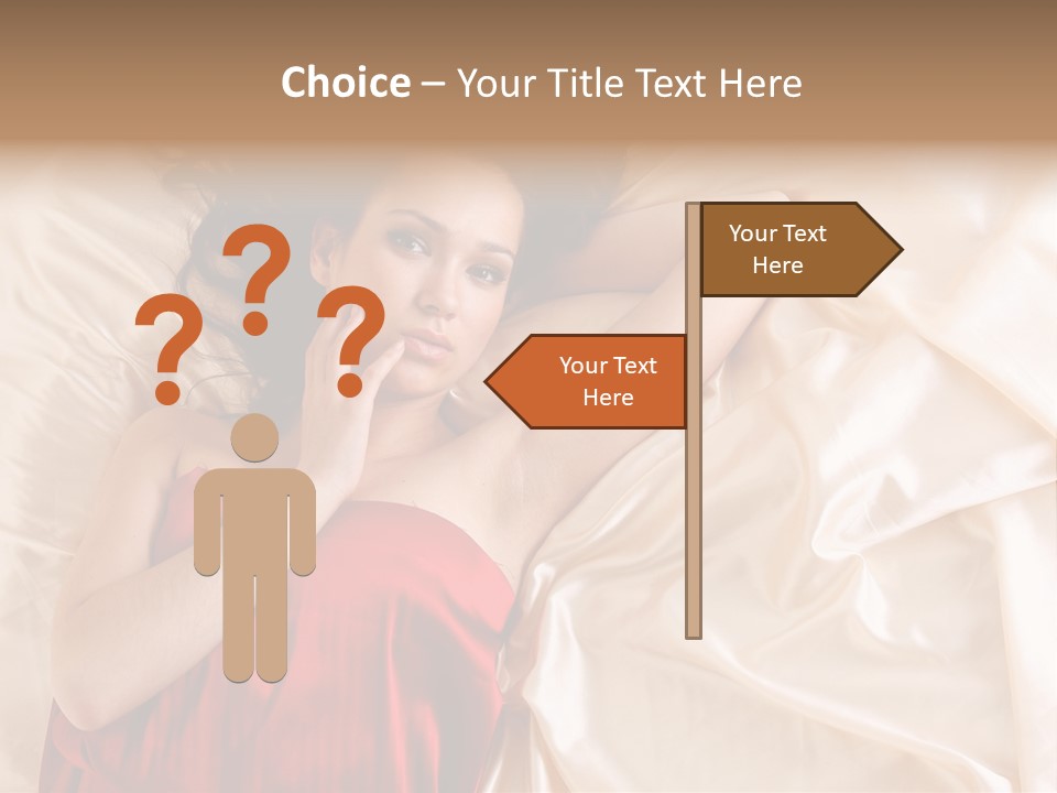 Lifestyle Wake Up Sleep PowerPoint Template