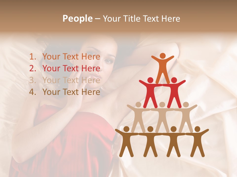 Lifestyle Wake Up Sleep PowerPoint Template