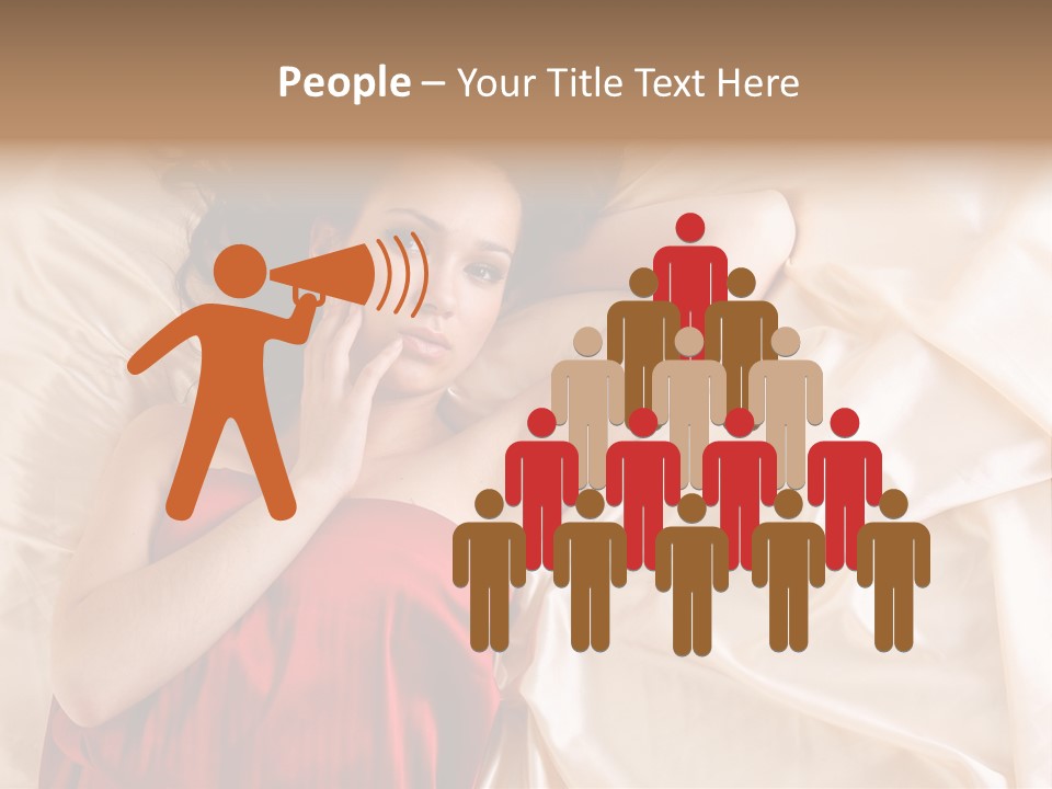 Lifestyle Wake Up Sleep PowerPoint Template