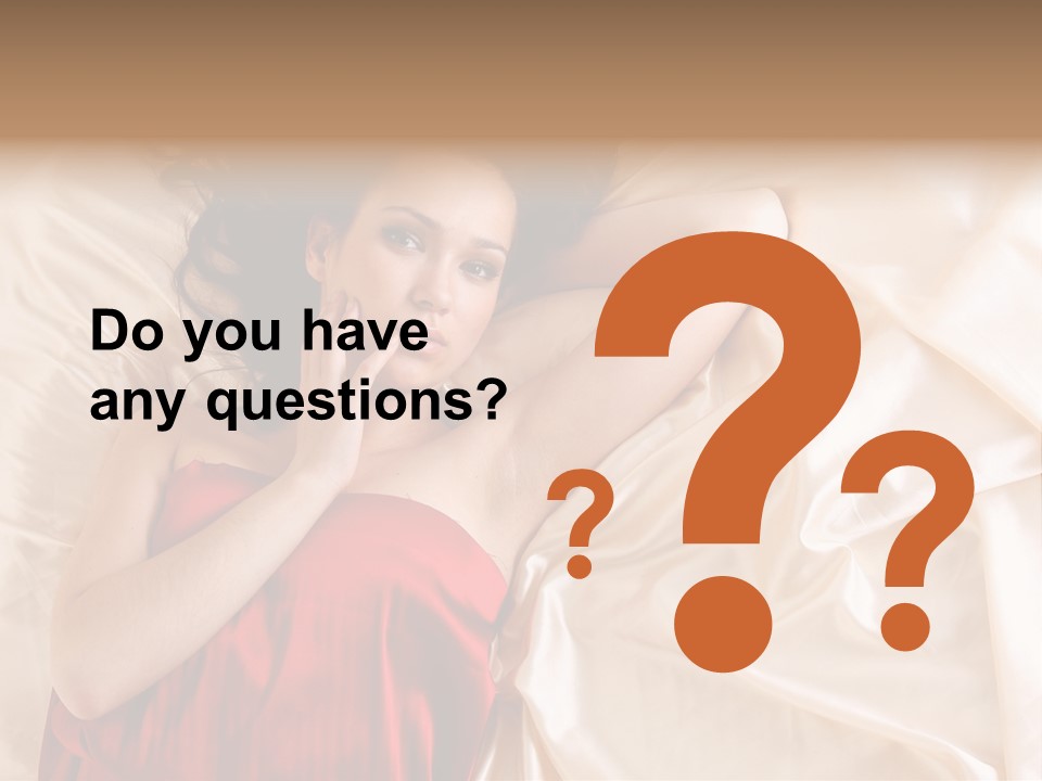 Lifestyle Wake Up Sleep PowerPoint Template