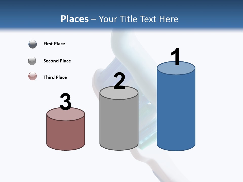 Hold Treatments Toothbrush PowerPoint Template