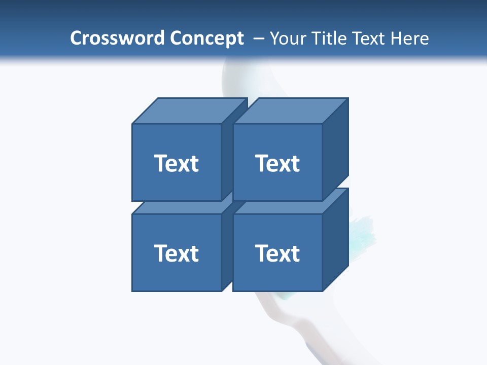 Hold Treatments Toothbrush PowerPoint Template