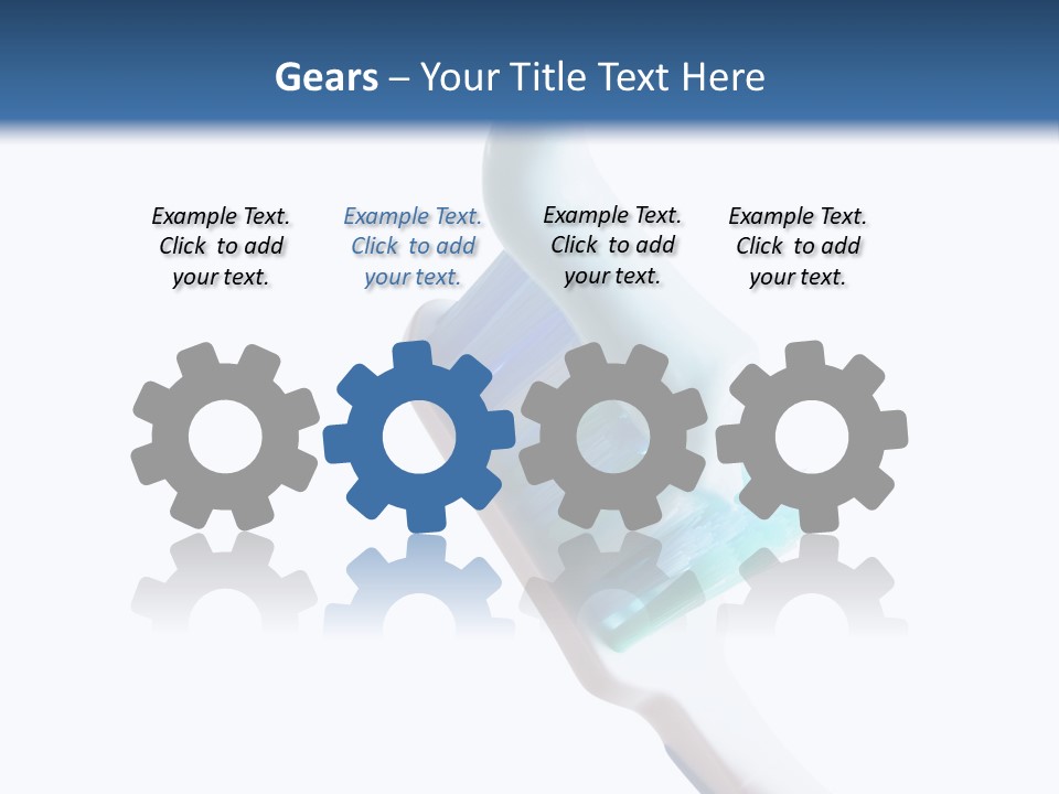 Hold Treatments Toothbrush PowerPoint Template