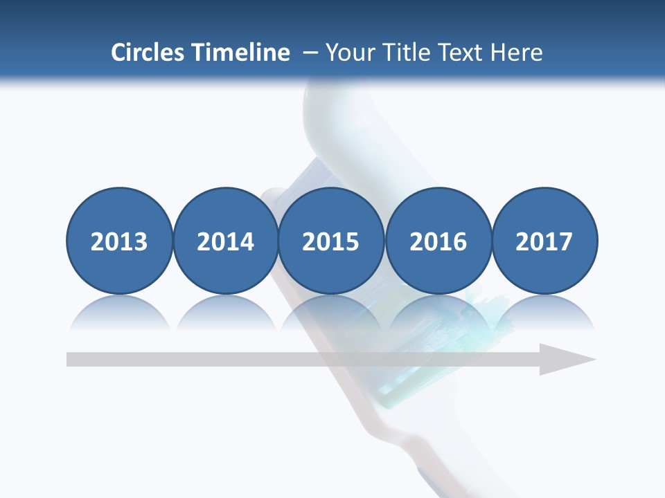 Hold Treatments Toothbrush PowerPoint Template