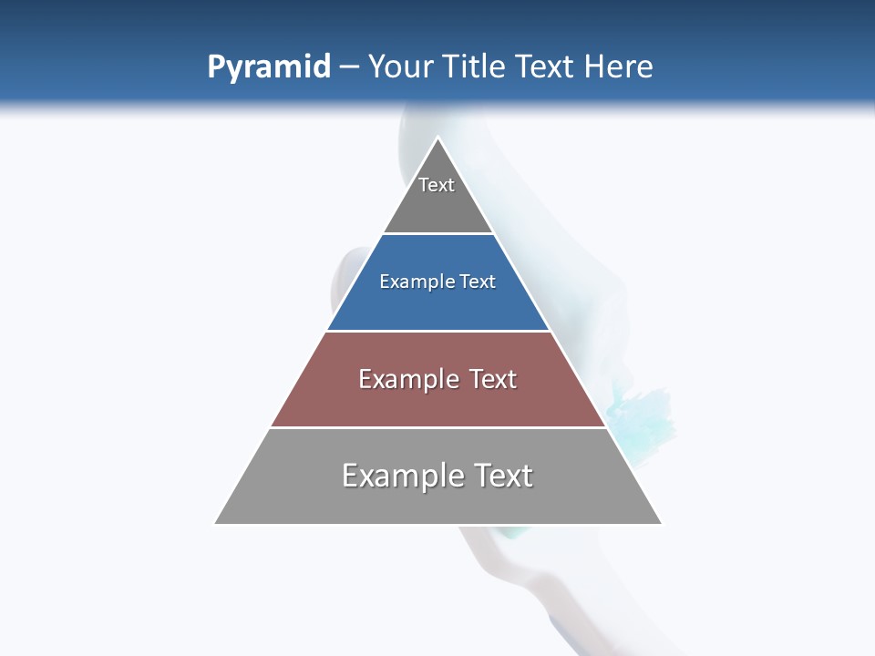 Hold Treatments Toothbrush PowerPoint Template