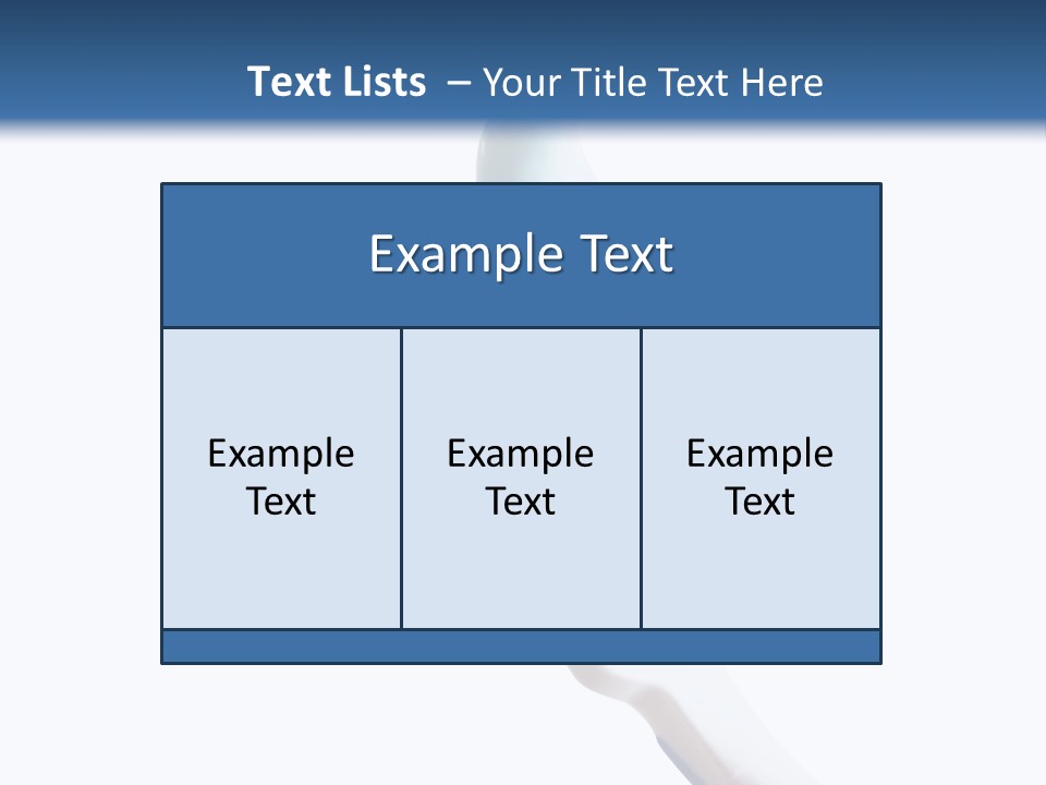 Hold Treatments Toothbrush PowerPoint Template