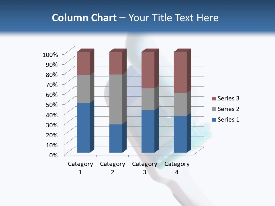 Hold Treatments Toothbrush PowerPoint Template