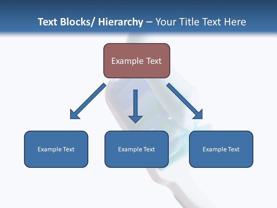 Hold Treatments Toothbrush PowerPoint Template