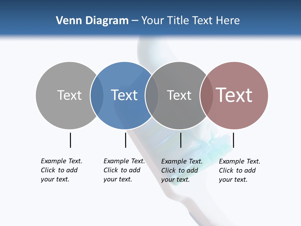 Hold Treatments Toothbrush PowerPoint Template