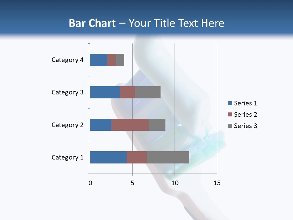 Hold Treatments Toothbrush PowerPoint Template