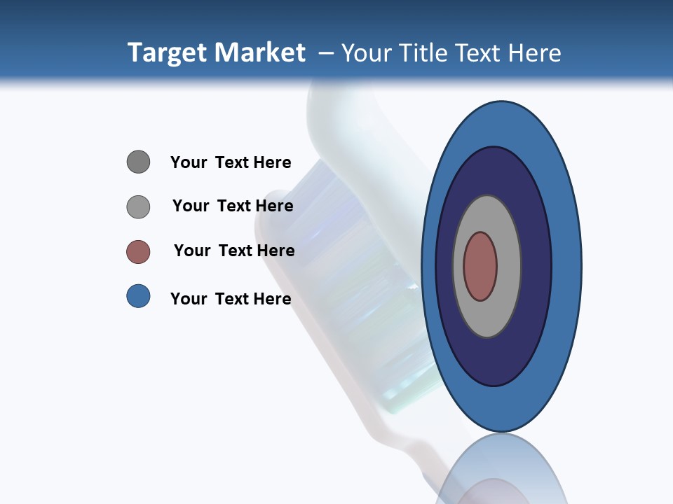 Hold Treatments Toothbrush PowerPoint Template