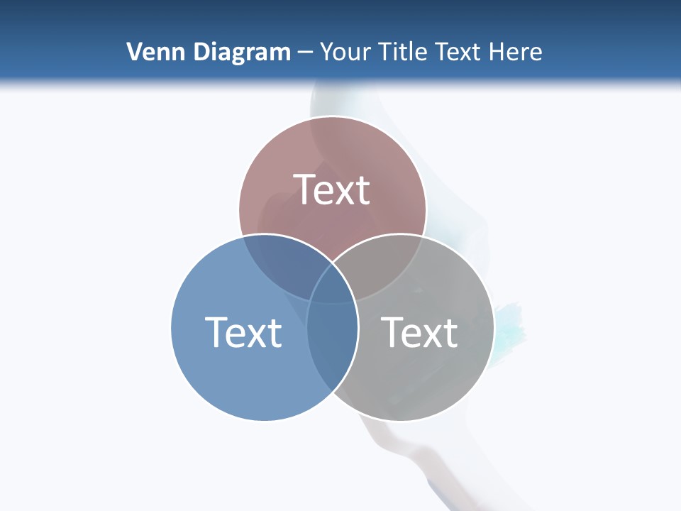 Hold Treatments Toothbrush PowerPoint Template