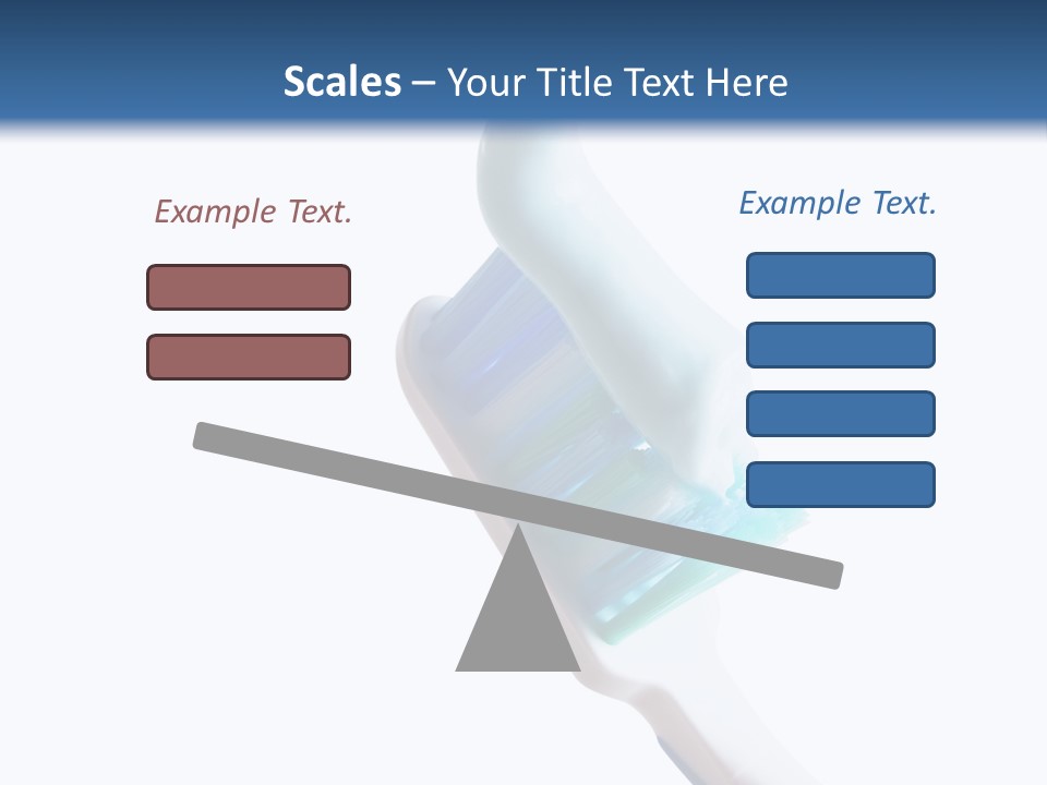 Hold Treatments Toothbrush PowerPoint Template
