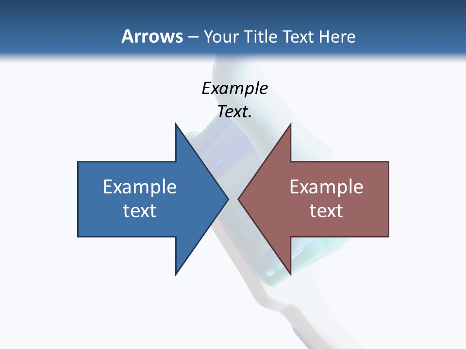 Hold Treatments Toothbrush PowerPoint Template