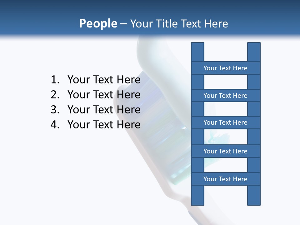 Hold Treatments Toothbrush PowerPoint Template