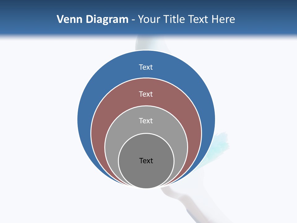Hold Treatments Toothbrush PowerPoint Template
