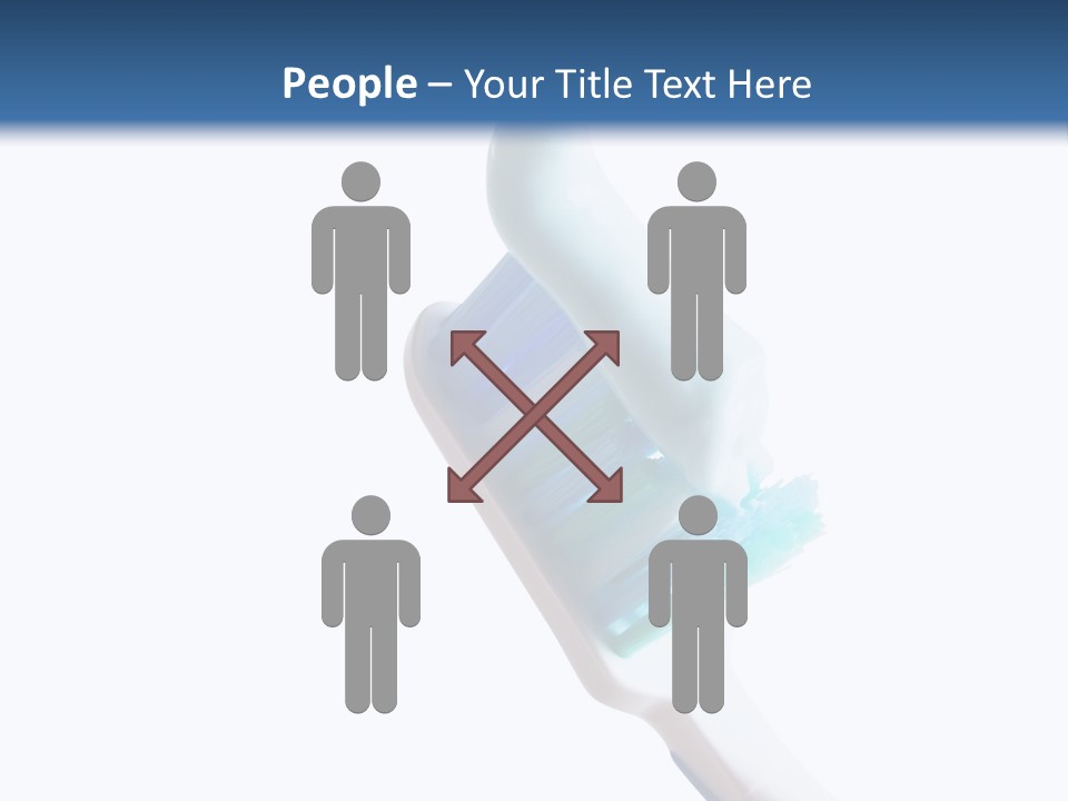 Hold Treatments Toothbrush PowerPoint Template