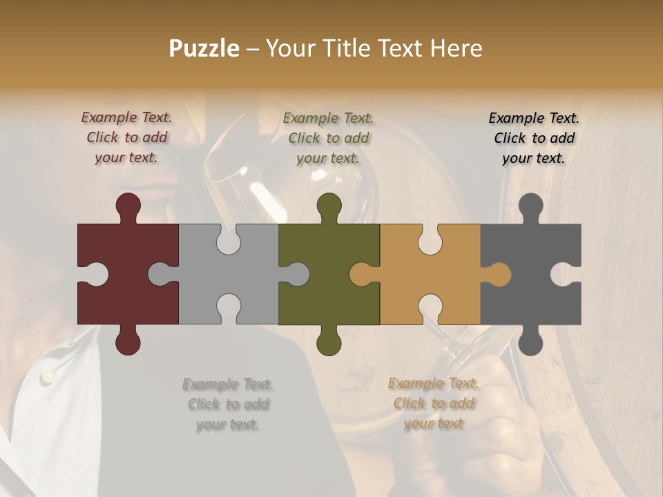 Farm Glass Barrel PowerPoint Template