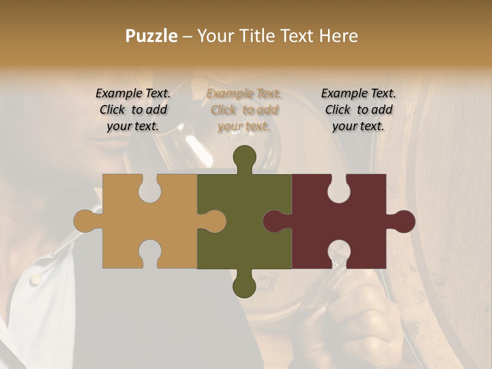 Farm Glass Barrel PowerPoint Template