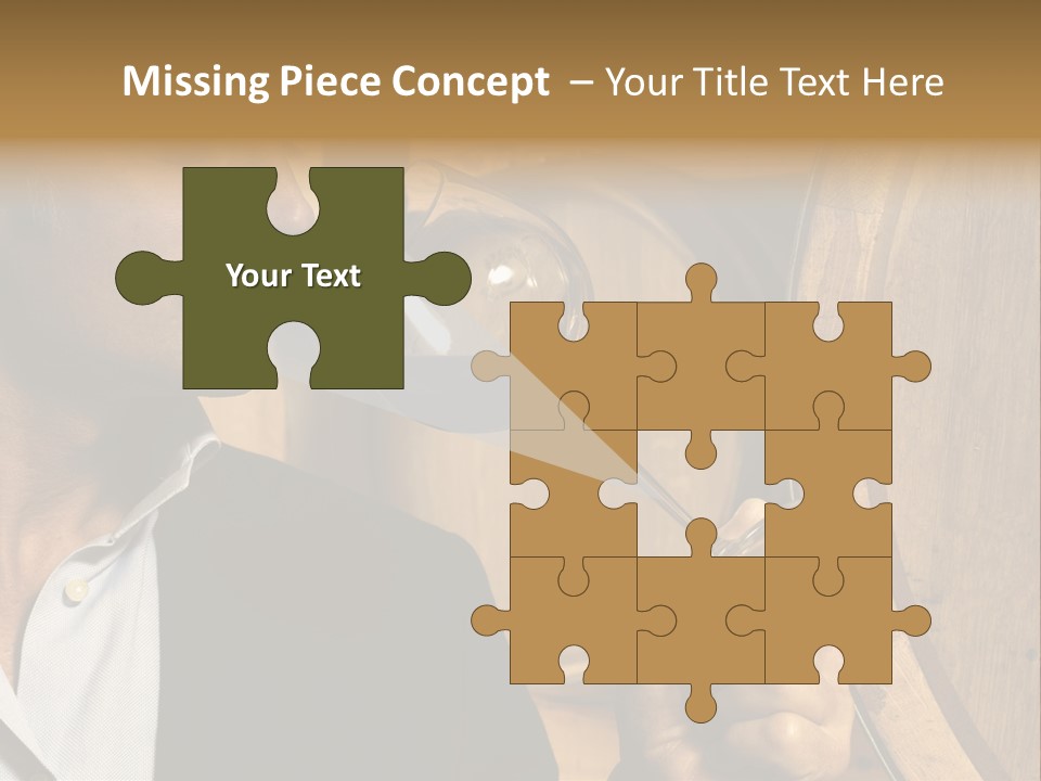 Farm Glass Barrel PowerPoint Template