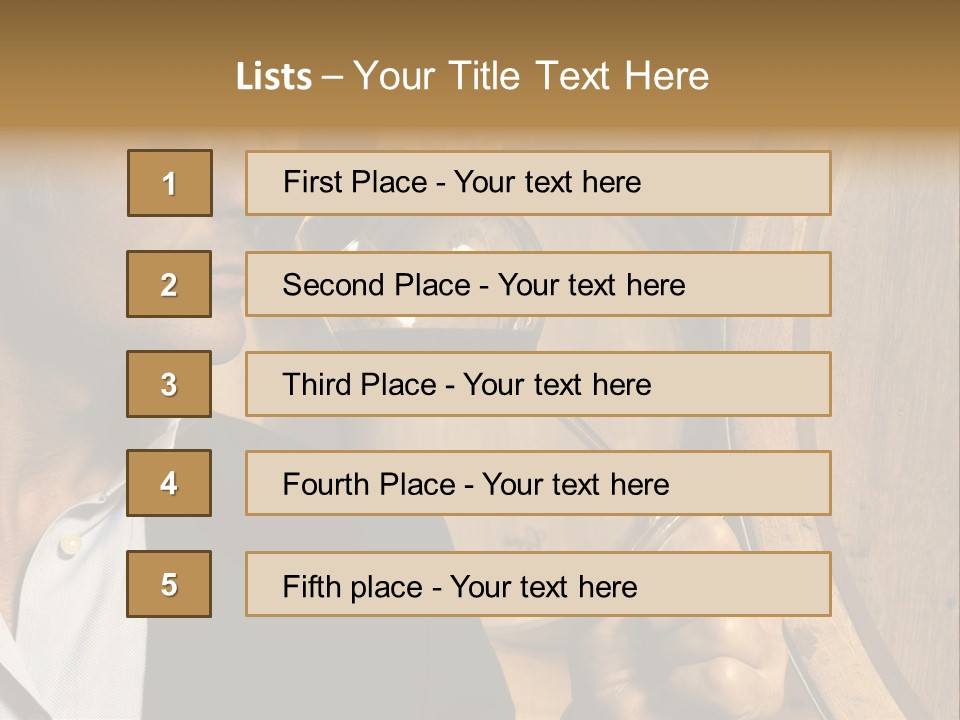 Farm Glass Barrel PowerPoint Template