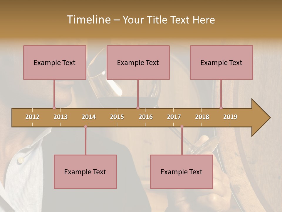 Farm Glass Barrel PowerPoint Template