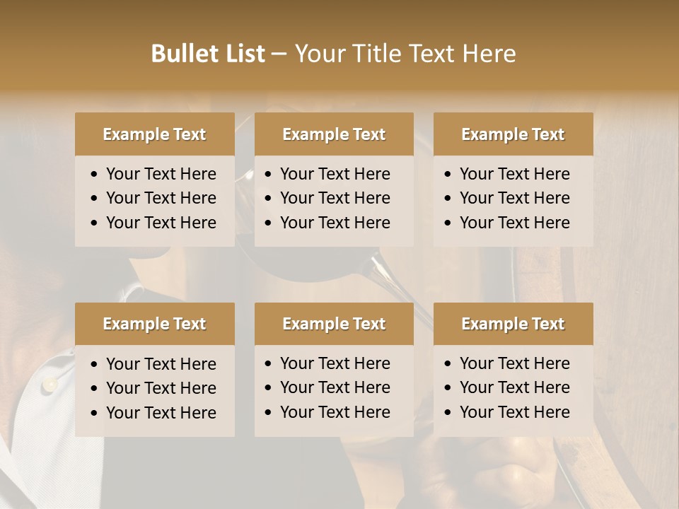 Farm Glass Barrel PowerPoint Template