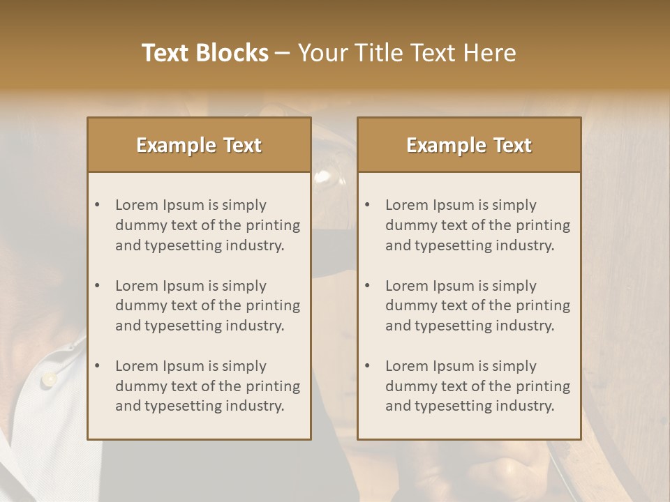 Farm Glass Barrel PowerPoint Template