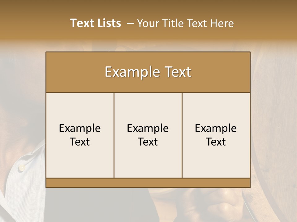 Farm Glass Barrel PowerPoint Template