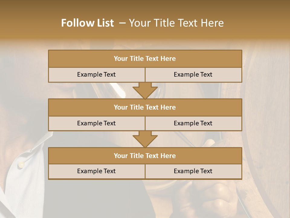 Farm Glass Barrel PowerPoint Template