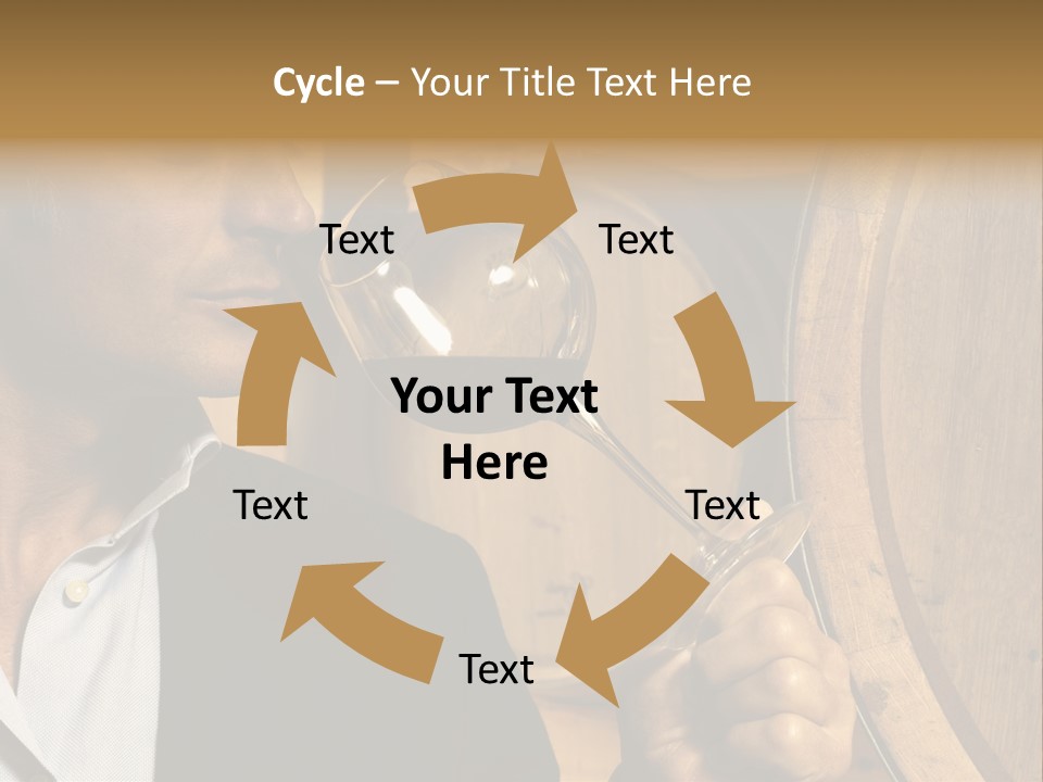 Farm Glass Barrel PowerPoint Template