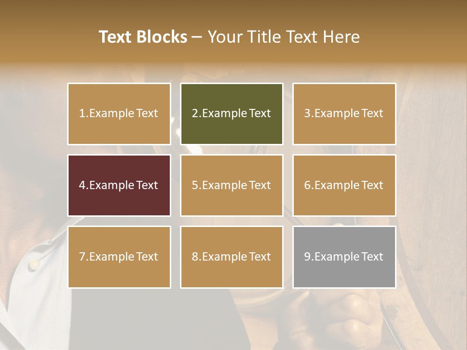 Farm Glass Barrel PowerPoint Template
