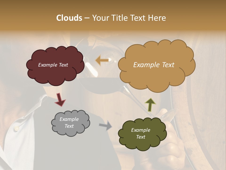 Farm Glass Barrel PowerPoint Template