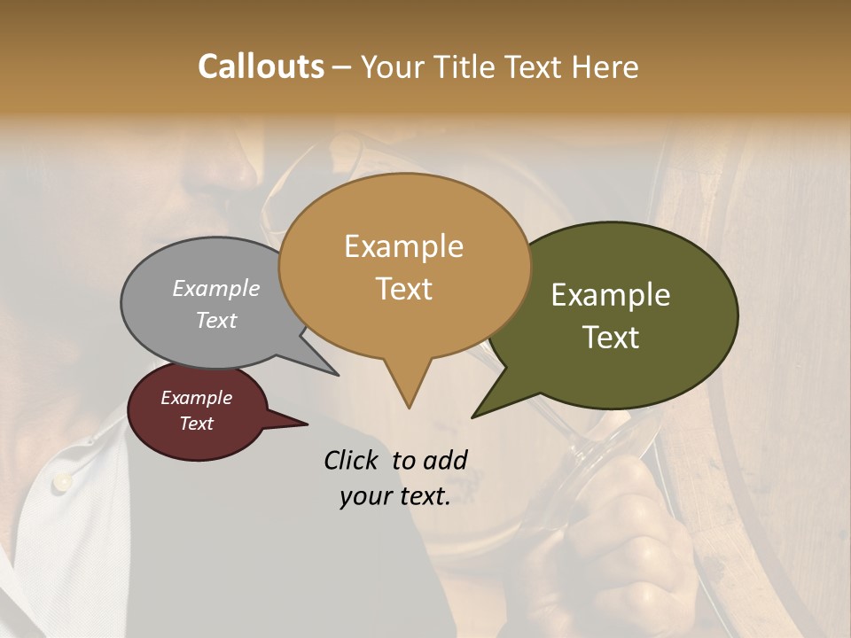 Farm Glass Barrel PowerPoint Template
