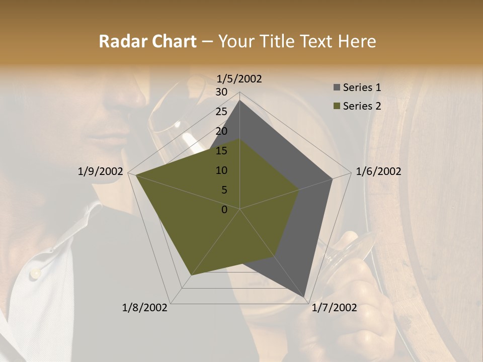 Farm Glass Barrel PowerPoint Template